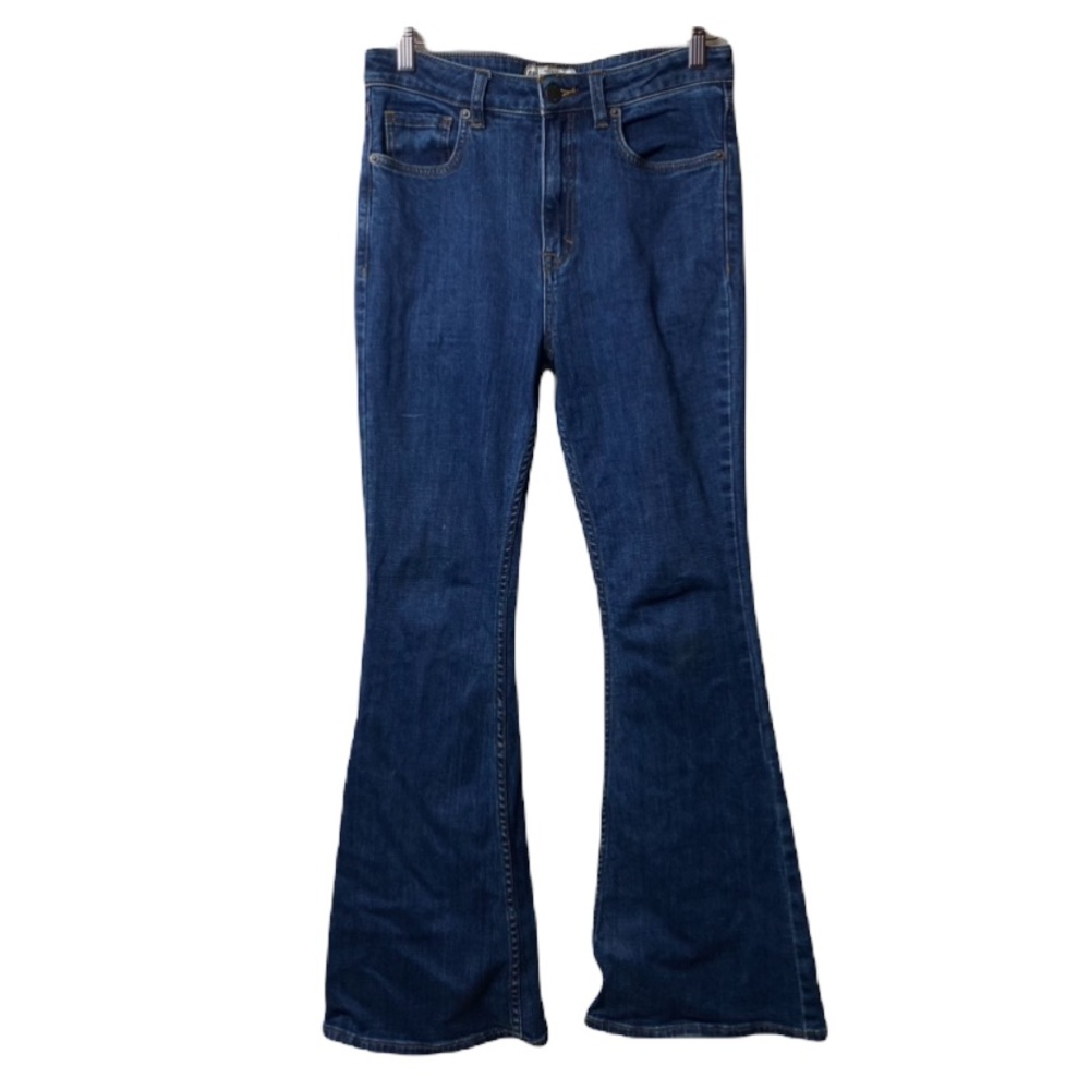 Free People‎ High Rise Bell Bottom Flare Jeans Size 28